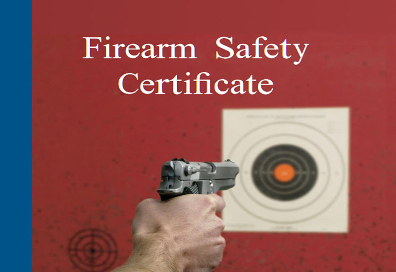 Firearm Safety Certifiate course at G4 Firearms in Sonoma County.